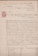 1891. DANMARK. Document Related To The Distribution Of Inheritance On 2 Handwritten P... () - JF367119 - Fiscali