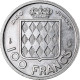 Monnaie, Monaco, Rainier III, 100 Francs, Cent, 1956, TTB, Copper-nickel, KM:134 - 1949-1956 Franchi Antichi