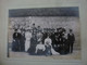 PHOTO ORIGINALE MARIAGE COSTUME CHAPEAU MODE HABIT FASHION WEDDING ANNEE CIRCA 1900-20 GRAND FORMAT - Persone Anonimi