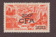 Reunion Timbre Neuf * Poste Aerienne PA N° 50 Charniere , Cote 30€ , Marseille Surcharge CFA 200F/500F - Unused Stamps