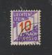 14 De 1935-36  -  LIECHTENSTEIN -  TAXE  -  Oblitéré  -  Voir Les 2 Scannes - Strafportzegels
