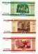 Belarus / Lot De 3 Billets  / UNC - Belarus