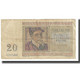 Billet, Belgique, 20 Francs, 1956, 1956-04-03, KM:132a, TB - Autres & Non Classés