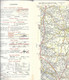 CARTE-ROUTIERE-MICHELIN-1924-N°75-N°2435-19-FRANCE-BORDEAUX/TULLE-Carte TBE -Couverture TBE - Cartes Routières