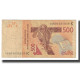 Billet, West African States, 500 Francs, 2012, TB - West African States