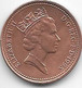 *great Britain 1 Penny 1995  Km 935a  Unc/ms63 - 1 Penny & 1 New Penny