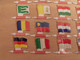 30 Plaquettes Drapeaux L'Alsacienne Drapeaurama. Pologne Europe  Monaco Autriche Andorre... Drapeau. Lot 2 - Placas En Aluminio (desde 1961)