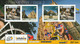 ISLE OF MAN 2014 101st Tour De France/Le Grand Départ: Set Of 6 Postcards MINT/UNUSED - Isla De Man