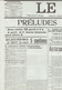 Préludes De Batailles Fac-similé De La Une Du Journal Le Soir (Belgique) Du 20 Août 1914 - Historical Documents