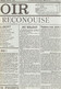 La Belgique Reconquise Fac-similé De La Une Du Journal Le Soir (Belgique) Du 18 Novembre 1918 - Documents Historiques