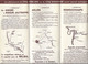 Dépliant.  Chemins De Fer Belges. Anfre-Roisin, Arlon, Remouchamps, Lierre, Calmpthout. - Tourism Brochures