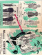 49- LES ROSIERS SUR LOIRE- DEPLIANT VETEMENTS MAISON GENTILE- 1956- GABARDINE-LODEN-ROBE-TAILLEUR-COSTUME-SHORT-TRAVAIL - Publicités