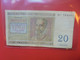 BELGIQUE 20 Francs 03-04-1956 Circuler - 20 Francos