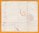 1803 - Marque Postale MILAN (Italie, Poste Française) Sur Lettre Pliée En Français Vers Paris, France - Taxe 13 - 1792-1815: Conquered Departments