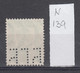 N139 / Bulgaria 1935 Michel Nr. 226Y , БГБ - Bulgarian General Bank , Perfin Perfores Perforiert Perforati , Bulgarie - Perfins