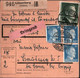 ! 1943 Löwenberg In Schlesien Nach Dittmannsdorf über Borna, Paketkarte, Deutsches Reich, 3. Reich - Covers & Documents