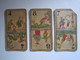 3 Cartes Tarot Chinois Grimaud Dans Les Années 1920 En Chromolithographie Dimension : 5,5 X 10,5 Cm - Tarots