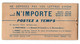 Carnet Offert Par Air France 1949 - Vignette Par Avion AO Douane - 10 X 5 Cm - Complet Et état ** - Aviación