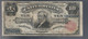 USA 1891 10 Dollars $ Thomas A. Hendricks Pick#324 RARE Pressato Lieve Restauro Fine Lotto.3017 - Silver Certificates - Títulos Plata (1878-1923)