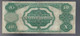 USA 1891 10 Dollars $ Thomas A. Hendricks Pick#324 RARE Pressato Lieve Restauro Fine Lotto.3017 - Certificats D'Argent (1878-1923)