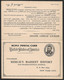 1893 - U.S - 1c Printed To Order PSC + REPLY CARD - MERCK S PHARMACEUTICAL - STAMP DEALER ZUM UNCLE SAM - ...-1900