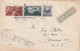 Romania ORASUL STALIN REGISTERED AIRMAIL COVER TO Monroe NY USA 1950 - Brieven En Documenten