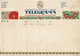 Portugal , Stationery ,  Telegrama , Telegram , Happy Holidays,  Christmas - Brieven En Documenten