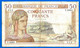 France 50 Francs 1936 6 August Ceres Serie T Frs Frcs Frc Europe Paypal Bitcoin OK - 50 F 1934-1940 ''Cérès''