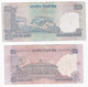 Lot 4 Billets De Gandhi, 100 , 50 , 20 Et 10 Rupees - 4 Scans - India