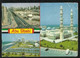United Arab Emirates UAE Abu Dhabi 3 Picture Postcard With Stamp Postal Used View Card - Dubai