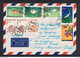 TAIWAN:  1966  AIR  MAIL  COUVERT  TO  D.D.R. WITH:  YV/TELL. 464x2 + 465 + 518/21 + 515 - Briefe U. Dokumente