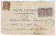 BENIN - 1904 - BEL AFFRANCHISSEMENTTYPE GROUPE Sur CARTE De PORTO-NOVO => PARIS - MARITIME - Brieven En Documenten