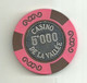 9866" FICHES-CHIPS-CASINO DE LA VALLEE DA LIRE 5.000 " - Casino