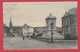 Morlanwelz - Place Des écoles Et Monument Arthur Warocqué - 1908 ( Voir Verso ) - Morlanwelz
