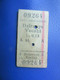 Y1939 Latvia Railway Train Edmondson Ticket / Eisenbahn Fahrkarte Bahnticket DZIRNUPE - VECĀĶI - Ferrovie