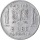 Monnaie, Albania, Vittorio Emanuele III, 2 Lek, 1939, Rome, TTB+, Stainless - Albania