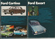 Delcampe - Dépliant Catalogue Publicitaire FORD 1970  CAPRI MUSTANG CORTINA ESCORT 12M 15M 17M 20M 26M - Advertising