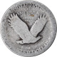Monnaie, États-Unis, Quarter, B+, Argent, KM:145 - 1916-1930: Standing Liberty