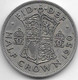 *great Britain 1/2 Crown   1950  Km 879    Vf - K. 1/2 Crown