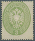 Österreich - Lombardei Und Venetien: 1863/1864, 3 Soldi Hellgrün Ungebraucht Mit Neugummi Und Falz, - Lombardy-Venetia