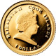 Monnaie, Îles Cook, Elizabeth II, Le Pape En Terre Sainte, Dollar, 2009, CIT - Islas Cook