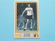 LUCIEN BUYSSE ( België ) SPRINT 71 ( Chromo Panini N° 202 ) Format 5 X 7,5 Cm. ! - Cyclisme