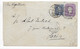 CHILE - 1897 - ENVELOPPE ENTIER Avec COMPLEMENT NON DENTELE De SANTIAGO => PARIS - Cile