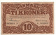 DENMARK  10 Kroner   P31k    1942     ( Mercury/Lion )   Serie  R - Danimarca