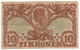 DENMARK  10 Kroner   P31k    1942     ( Mercury/Lion )   Serie  R - Denmark