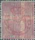 CUBA 1881 TELEGRAFOS-TELEGRAPH,40C.DE PESOS,(Print Error, Double Print 5c Postage Stamp On 40c,Tele)Mint,Rare - Telegraph