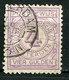 P-B  MANDATS Yv. N°  5  (o)  4g  Violet  Cote  165 Euro   BE R  2 Scans - Dienstzegels