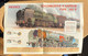 Souvenir D'une Visite Au Chemin De Fer SNCF Locomotive à Vapeur Type 141P Poster Couleur 1949 - Machines