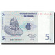 Billet, Congo Democratic Republic, 5 Centimes, 1997, 1997-11-01, KM:81a, NEUF - Republik Kongo (Kongo-Brazzaville)