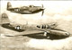 AVIATION AU PREMIER PLAN L AIRACOMET P.59 1er APPAREIL AMERICAIN PROPULSE PAR MOTEURS A REACTION ET KINGCOBRA AVEC CANON - 1939-1945: 2de Wereldoorlog